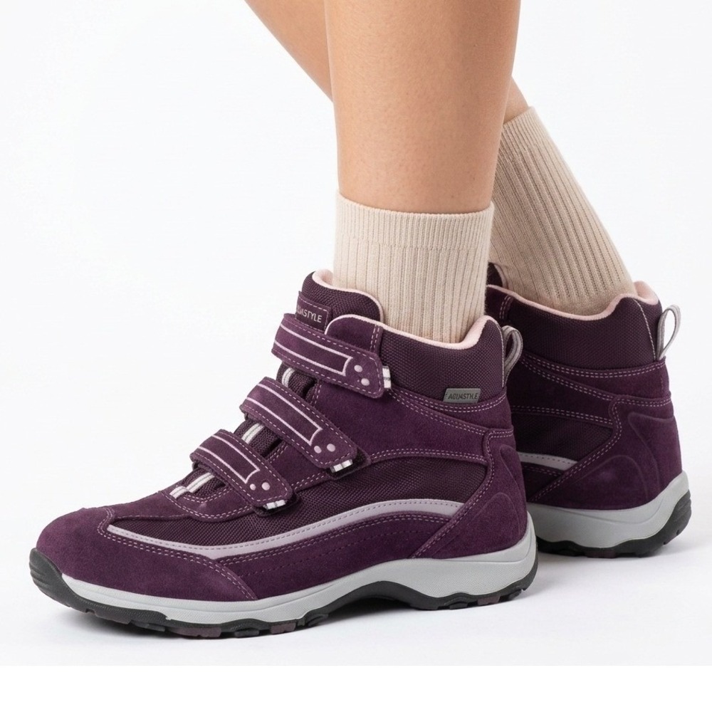 L.L. Bean Snow Sneakers Purple Waterproof PrimaLoft Boots 258268 - Size 11